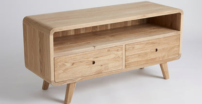 Teak tv cabinet AD Plasma – boho furniture handcrafted in Bali by BaliSouk (vue 3)