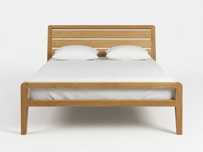 Teak bed Dompul – boho furniture handcrafted in Bali by BaliSouk