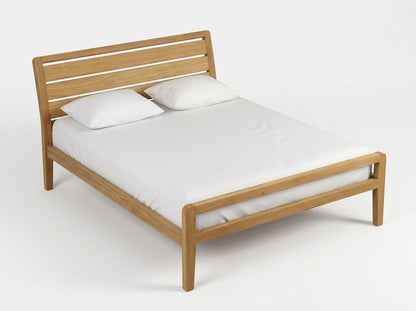 Teak bed Dompul – boho furniture handcrafted in Bali by BaliSouk (vue 4)