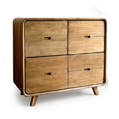 Teak chest of drawers Kiss – boho furniture handcrafted in Bali by BaliSouk (vue 5)