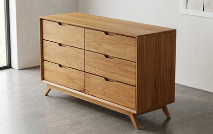 Teak chest of drawers Vigan – boho furniture handcrafted in Bali by BaliSouk