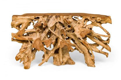 Teak Root console – boho furniture handcrafted in Bali by BaliSouk (vue 2)