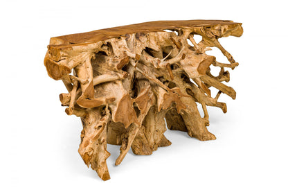 Teak Root console – boho furniture handcrafted in Bali by BaliSouk (vue 5)