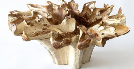 Teak Root dining table XL Teak Root – boho furniture handcrafted in Bali by BaliSouk