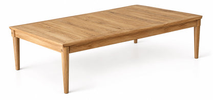 Teak coffee table Mooera – boho outdoor furniture handcrafted in Bali by BaliSouk (view 5)