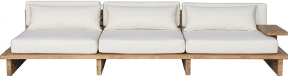 Teak side table MD Modular Sofa – boho outdoor furniture handcrafted in Bali by BaliSouk (view 2)