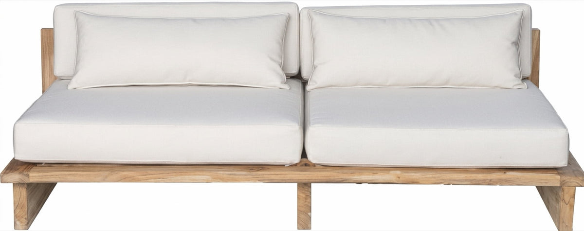 Teak side table MD Modular Sofa – boho outdoor furniture handcrafted in Bali by BaliSouk (view 3)