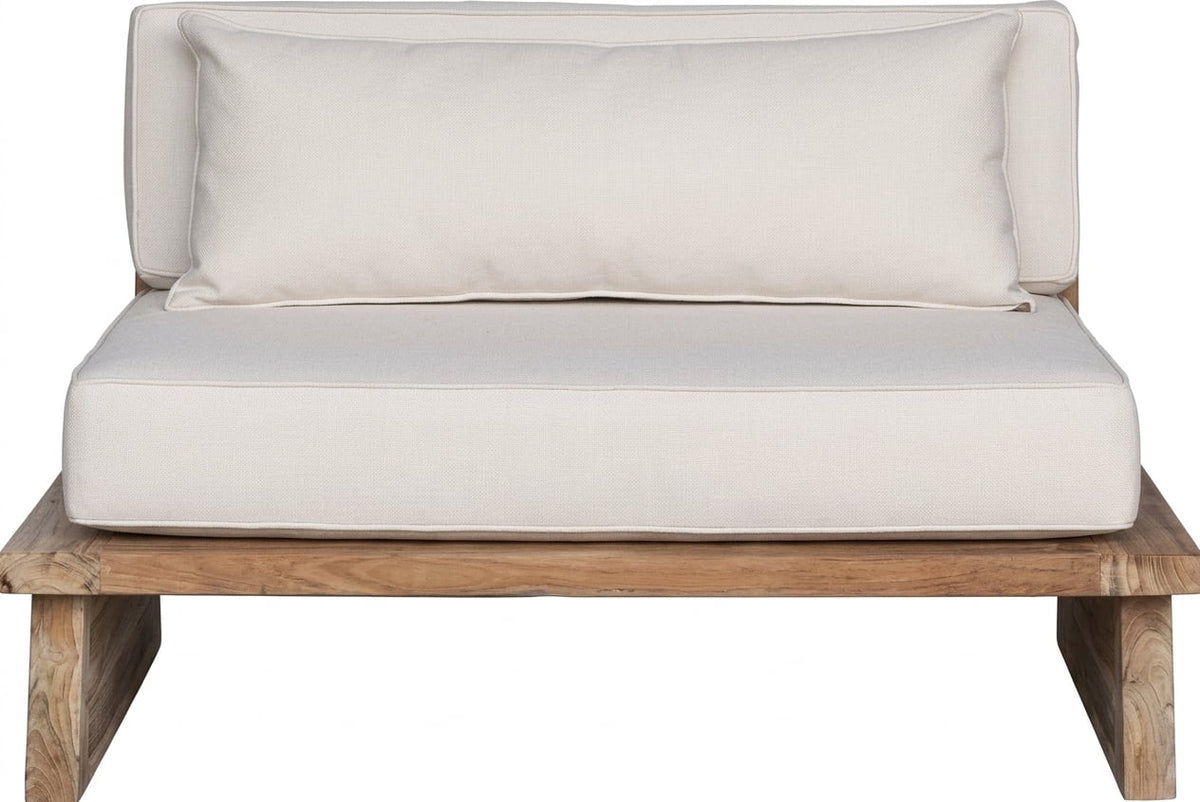Teak side table MD Modular Sofa – boho outdoor furniture handcrafted in Bali by BaliSouk (view 5)