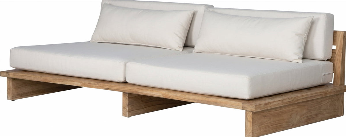Teak side table MD Modular Sofa – boho outdoor furniture handcrafted in Bali by BaliSouk (view 6)