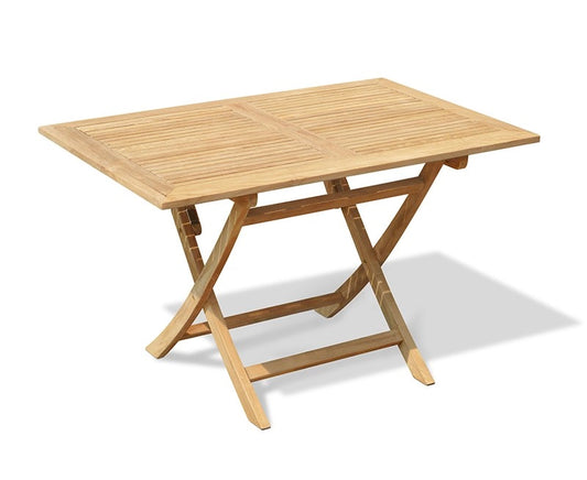 Teak garden table Rimini Square – boho outdoor furniture handcrafted in Bali by BaliSouk (view 3)