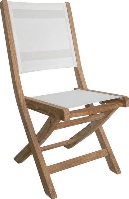 Teak garden chair Natural – boho outdoor furniture handcrafted in Bali by BaliSouk (view 9) – set of 2