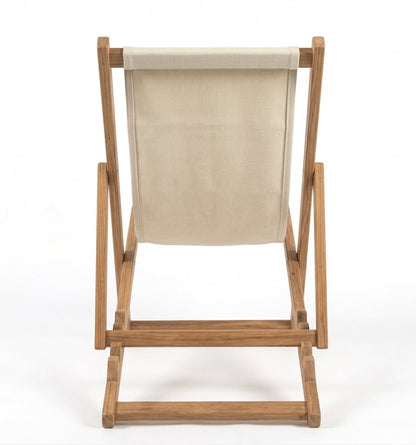 Teak garden chair Chili Folding – boho outdoor furniture handcrafted in Bali by BaliSouk (view 3) – set of 2