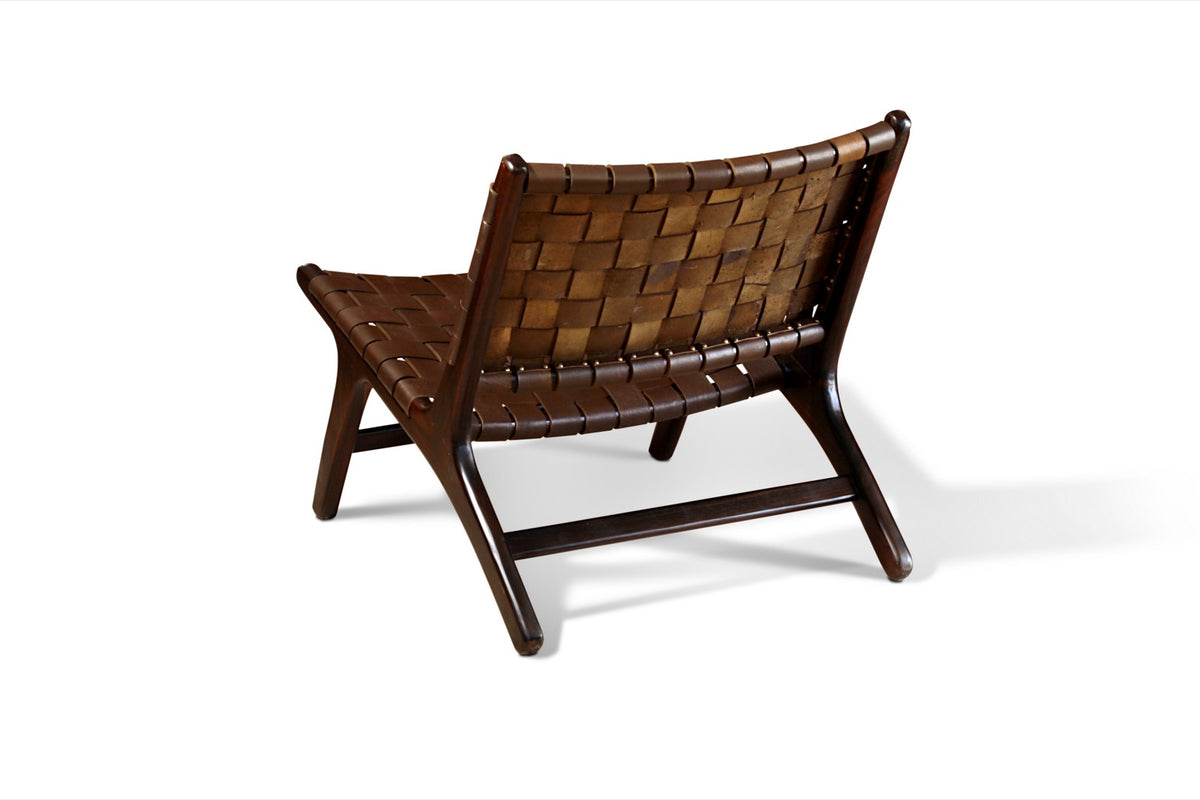 Teak chair – Catania, natural natural materials in boho style