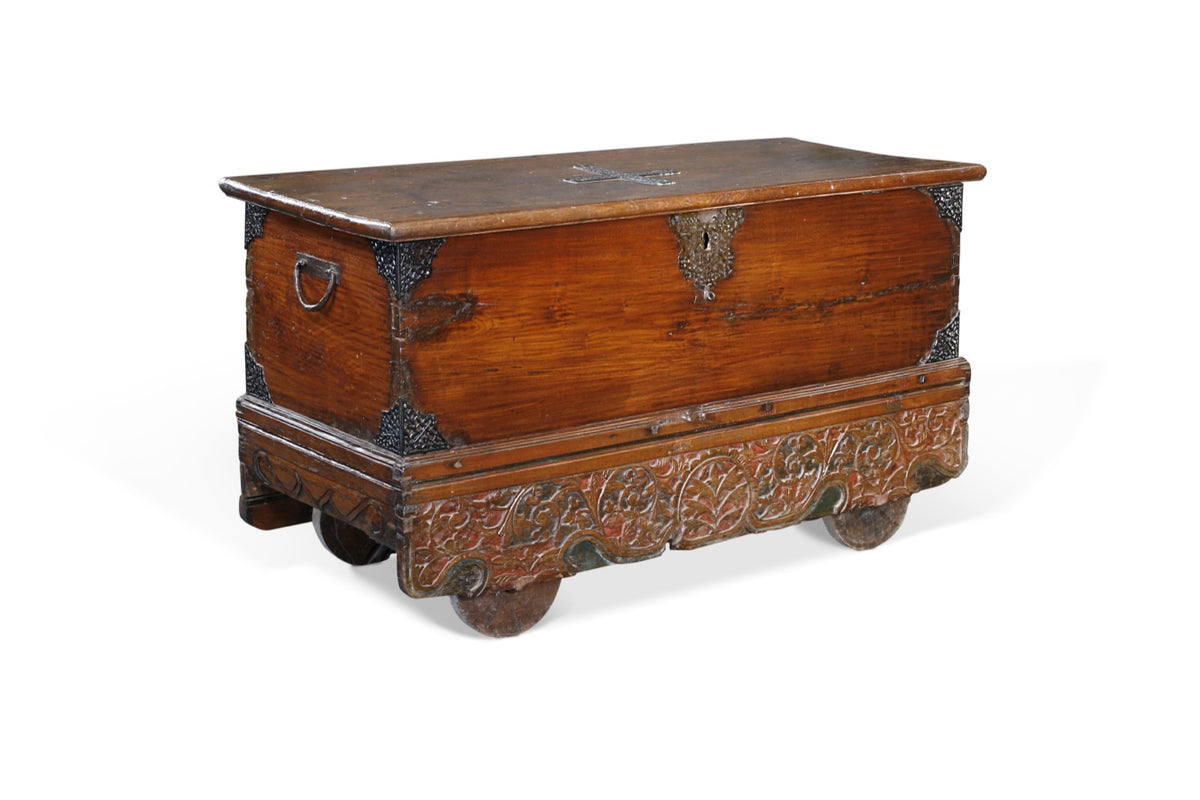 Recycled teak trunk – Dona – boho furniture handmade in Bali by BaliSouk