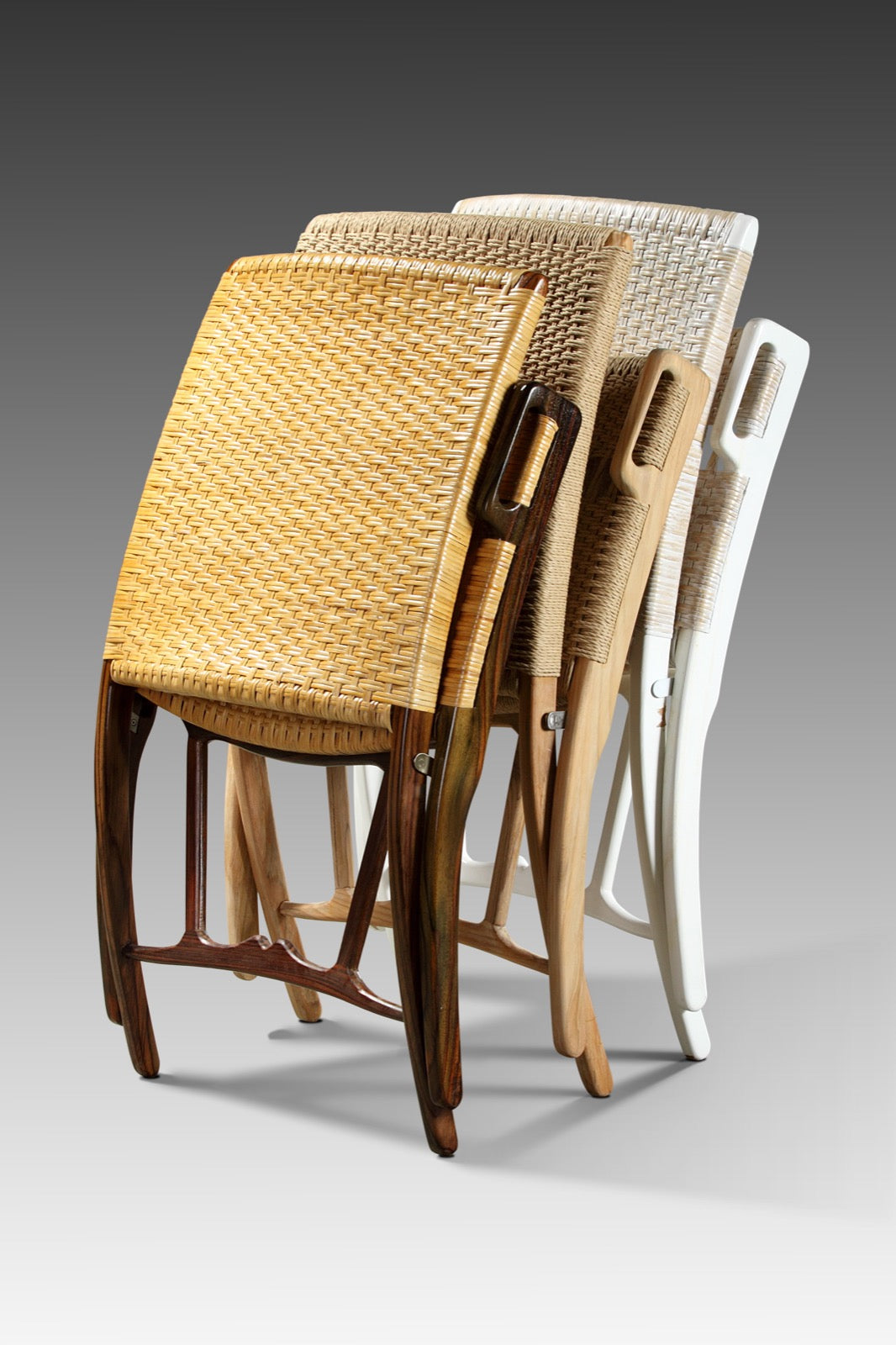 Handmade teak folding chair – the Roxy, boho furniture made in Bali