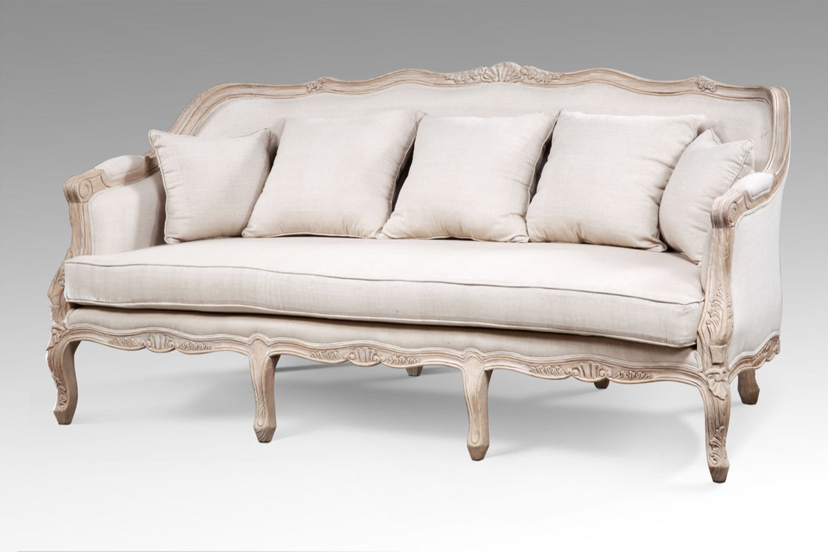 Teak sofa Vivian – boho furniture handcrafted in Bali by BaliSouk