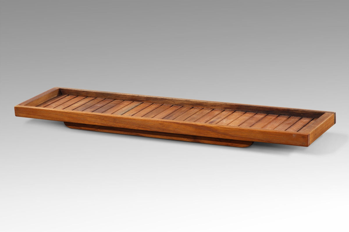 Teak bath tray Bathroom – boho furniture handcrafted in Bali by BaliSouk