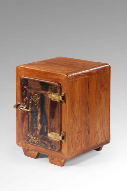 Handmade teak cabinet – the Freeze, boho furniture made in Bali