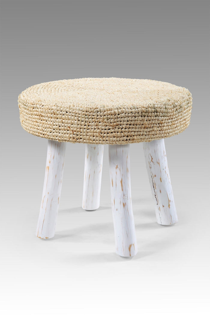 Bali Furniture – Odense Round Stool – The Odense Round Stool offers a calm, co