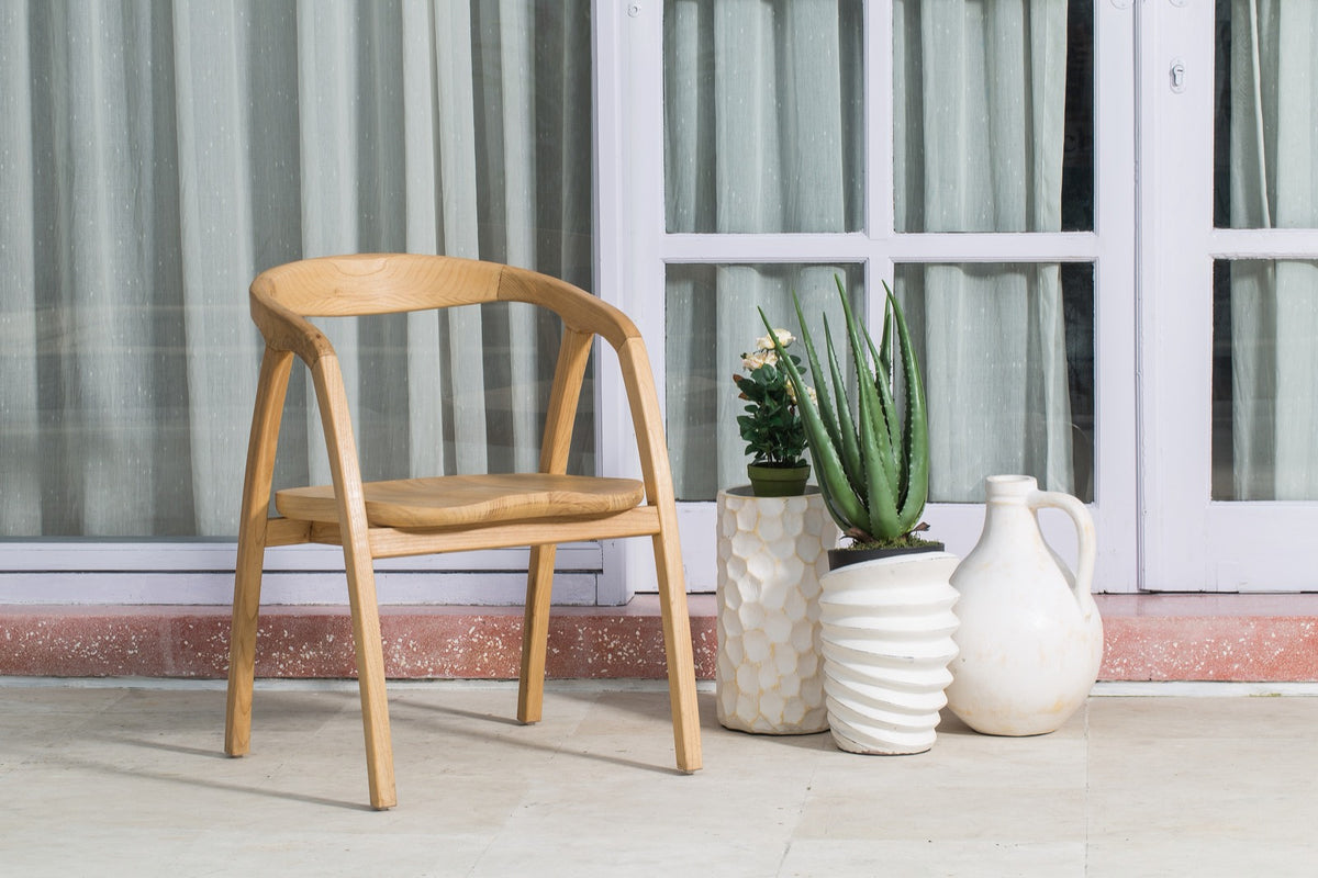Teak chair – Funny – boho furniture handmade in Bali by BaliSouk