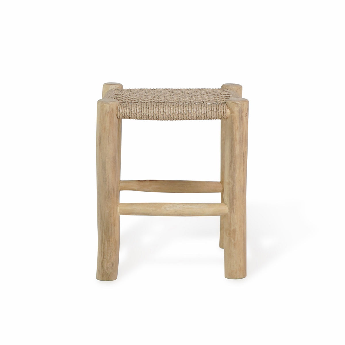 The London stool – natural materials, boho furniture handmade in Bali