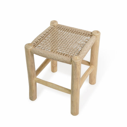 Teak stool London – handmade in Bali, boho style