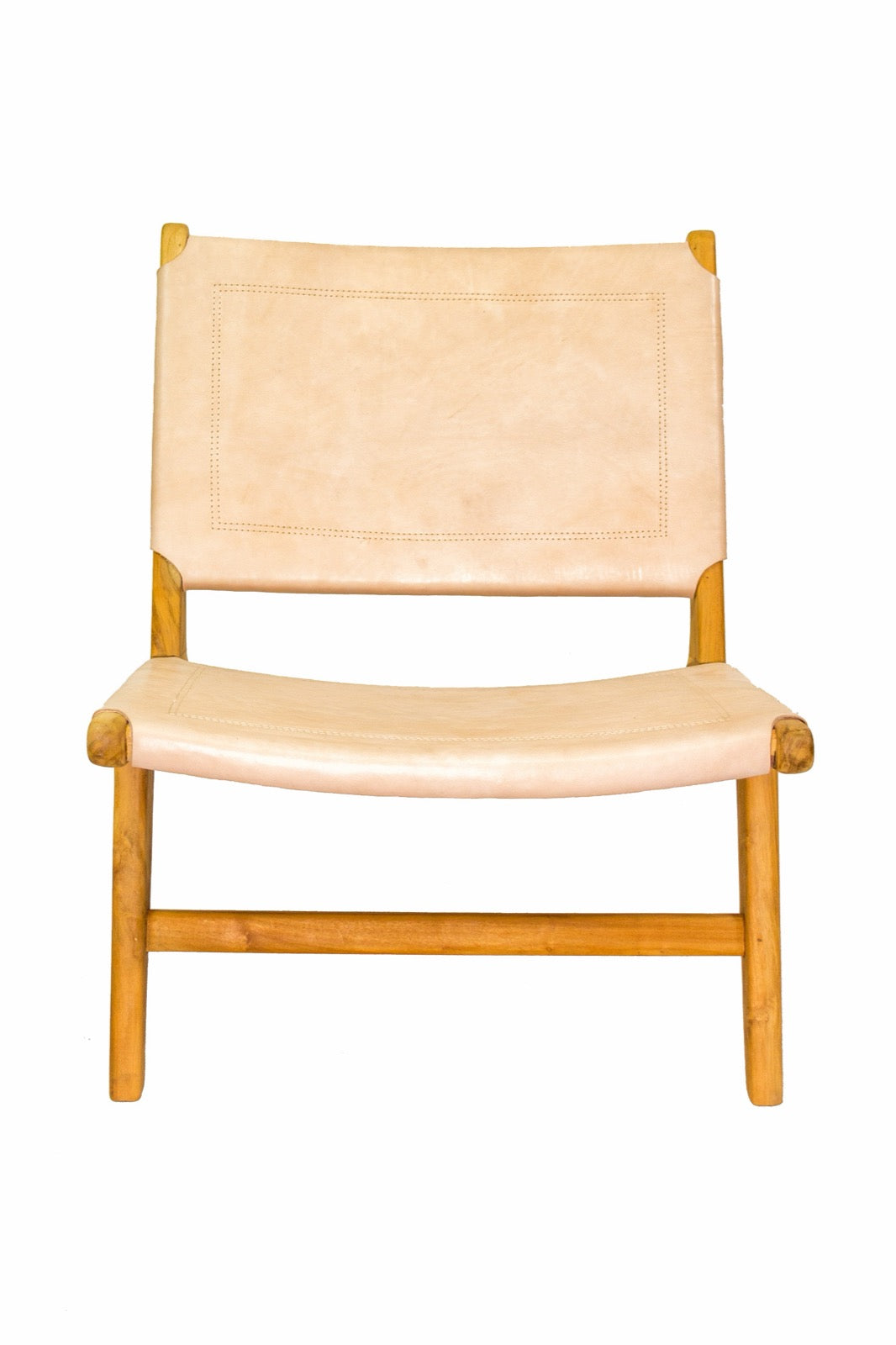 Teak lazy chair Catania – handmade in Bali, boho style