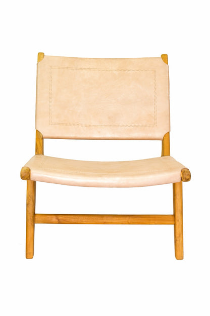 Teak lazy chair Catania – handmade in Bali, boho style