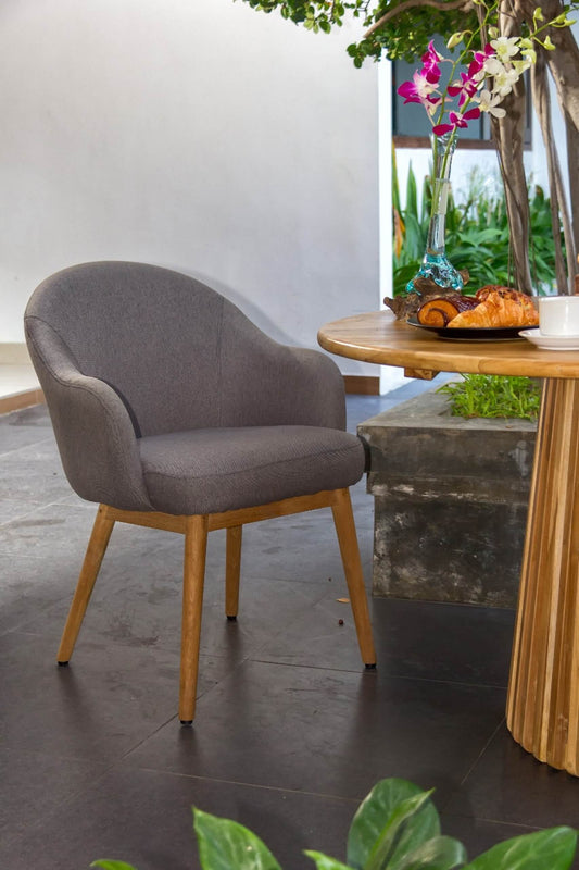 Bali Furniture – Patra Armchair – The Patra Armchair brings warmth, textur