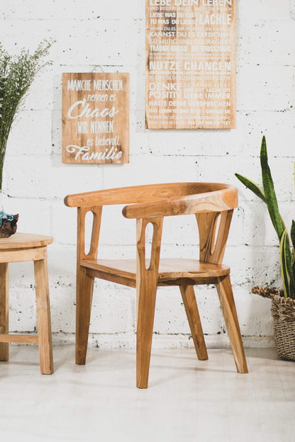 Agustino Arm Chair Without Cushion