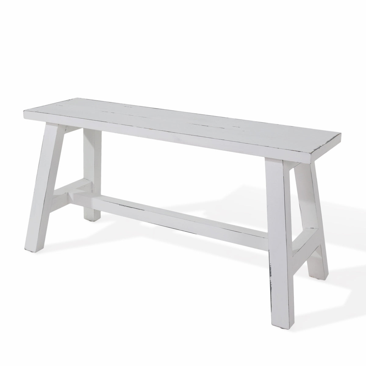 Reclaimed wood bench Ranch – boho furniture, handwoven and handmade in Bali