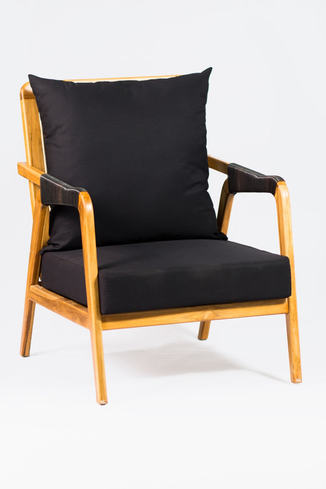 Duta Arm armchair, boho furniture handmade by Balinese artisans