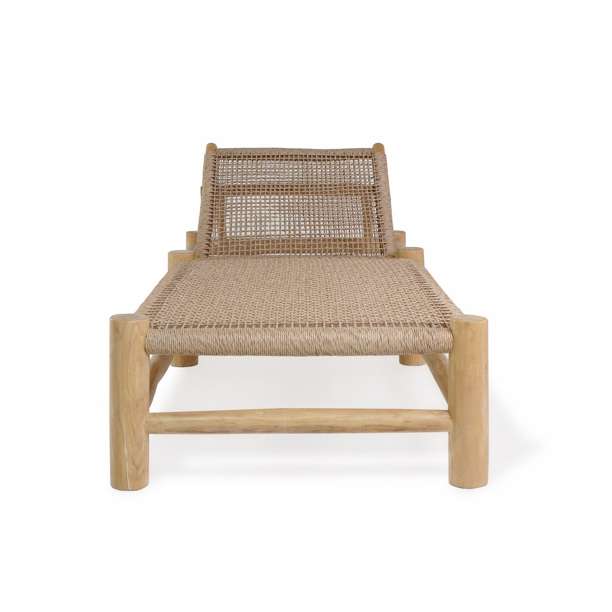 London Sunlounger – natural materials sun lounger, boho furniture from Bali
