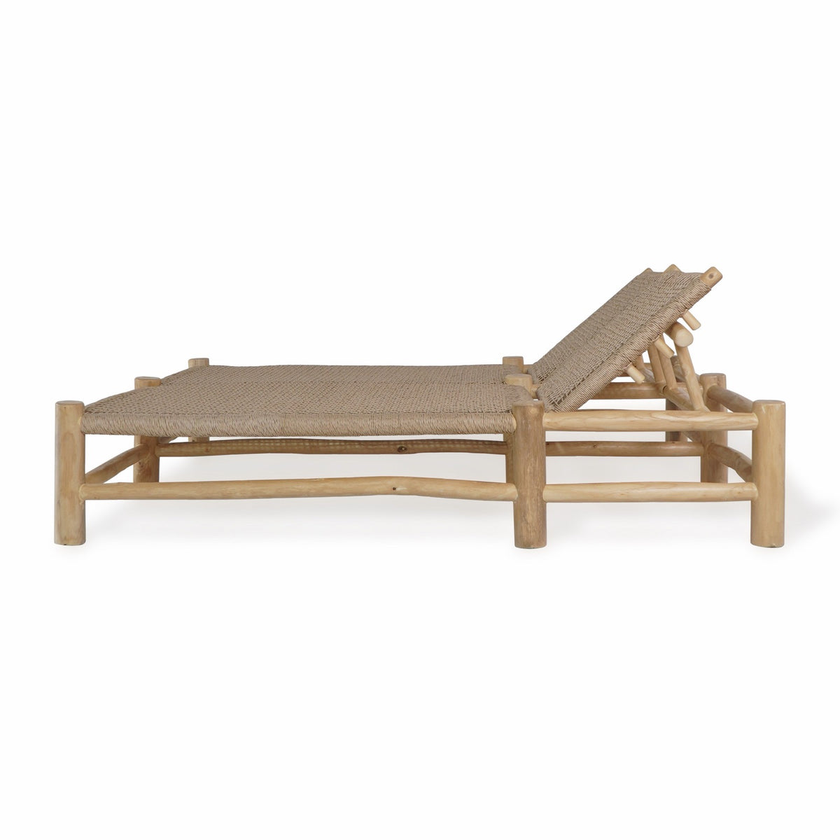 London Sunlounger sun lounger, boho furniture handmade by Balinese artisans