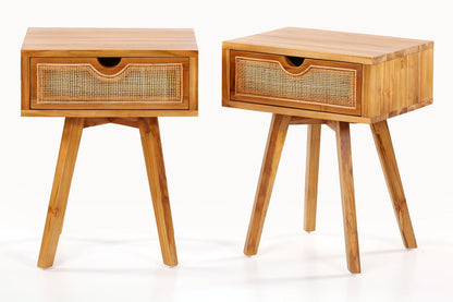 Bali Furniture – Hawana Bed Side Table With One Drawer – The Hawana Bed Side Table With One Drawe