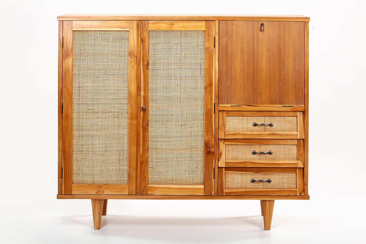 Bintang Droos Drawers buffet by BaliSouk – boho furniture made in Bali
