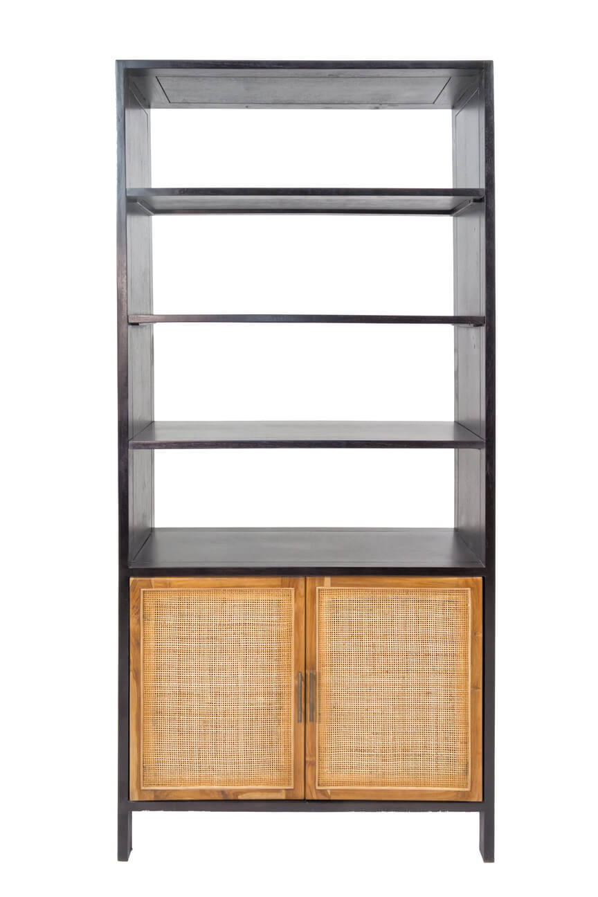 Miami Bookcase With Two Doors