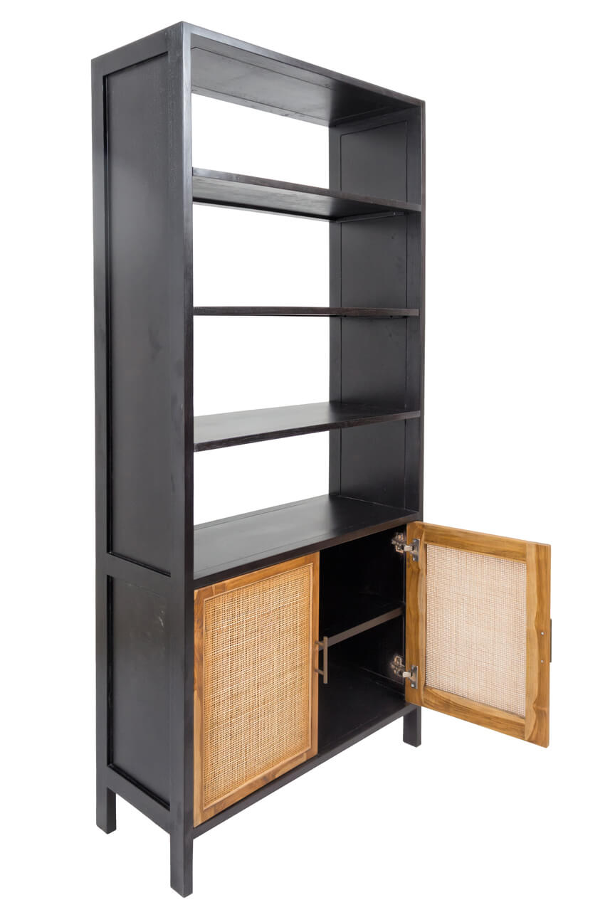 Miami Bookcase With Two Doors