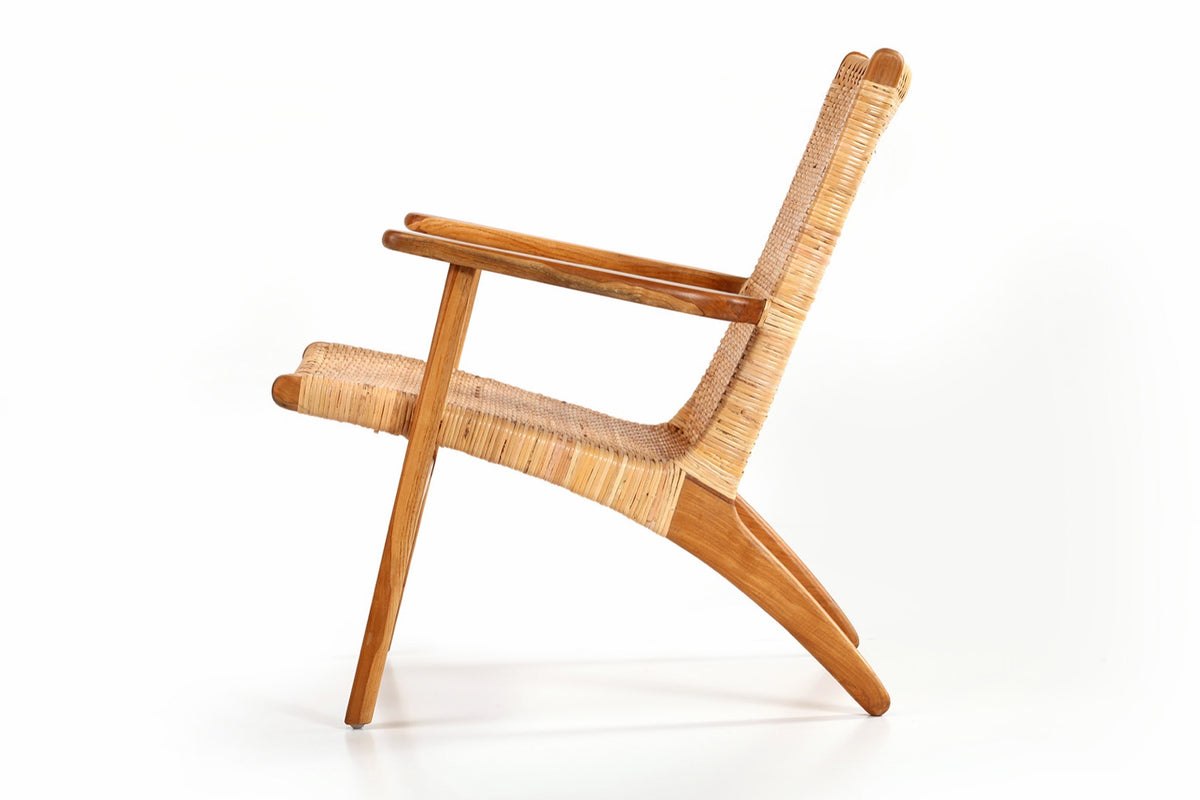 The Paris Catania Arm armchair – natural materials, boho furniture handmade in Bali
