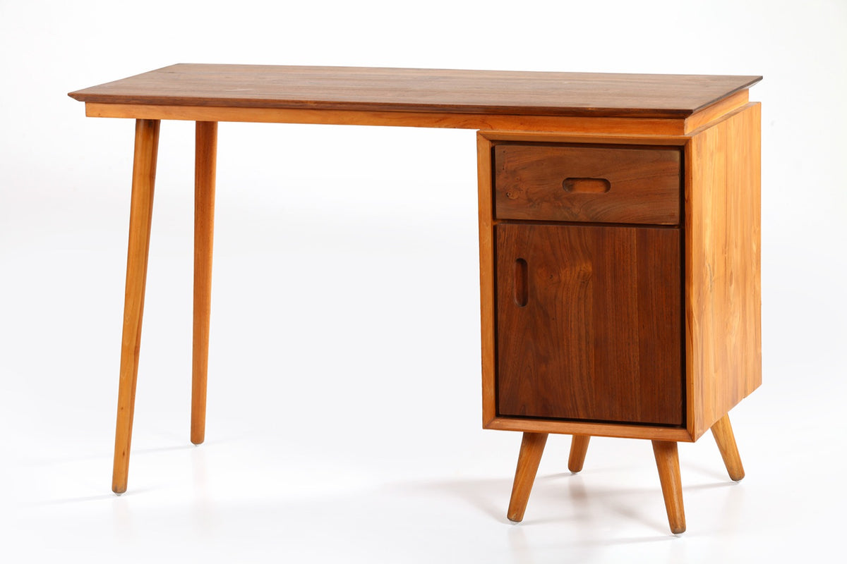 Chapung writing desk in natural materials – handmade boho furniture from Bali