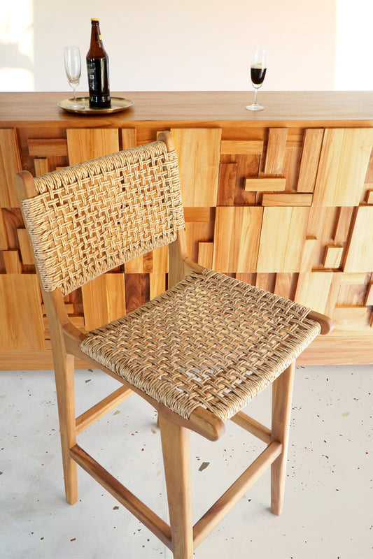 Bali Furniture – Paris Bar Chair Without Cushion – The Paris Bar Chair Without Cushion intr