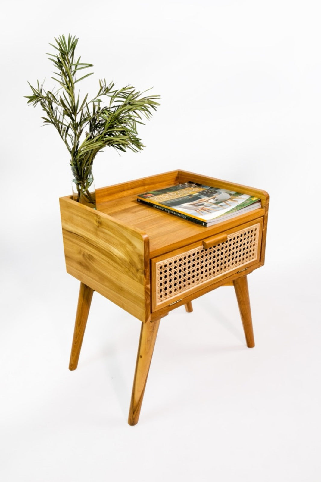 Chapung Eiffel – natural materials side table, boho furniture from Bali