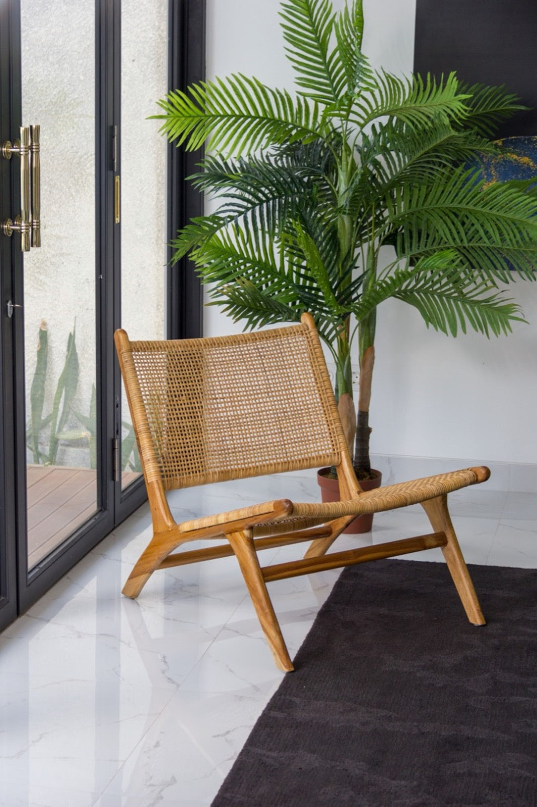 Rattan chair – Catania, natural natural materials in boho style