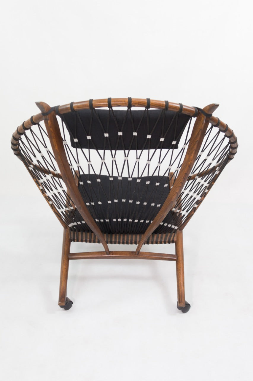 Sveidbag lazy chair in natural materials – boho furniture by BaliSouk