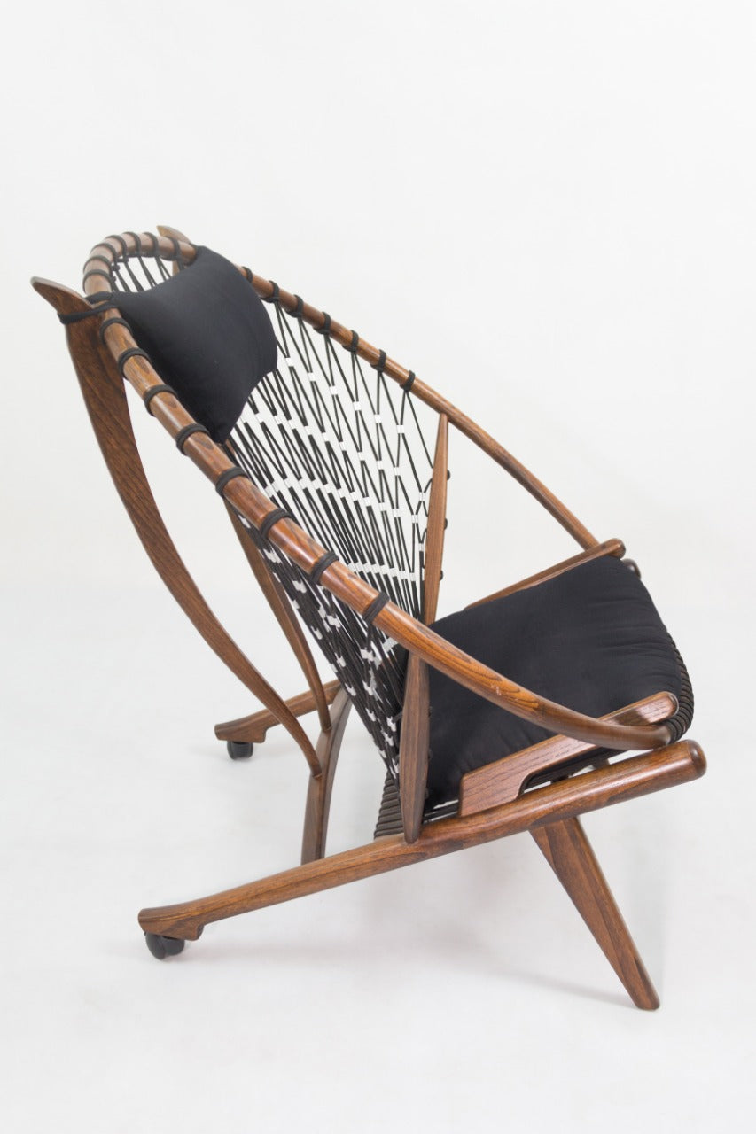 Sveidbag lazy chair, boho furniture handmade by Balinese artisans