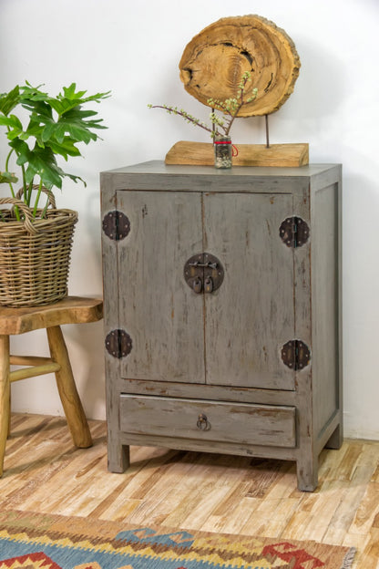 Beijing cabinet in natural materials – handmade boho furniture from Bali
