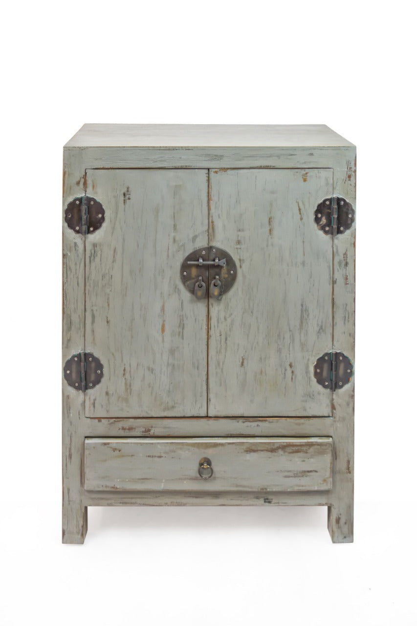 Handcrafted mahogany cabinet – Beijing, boho furniture from BaliSouk