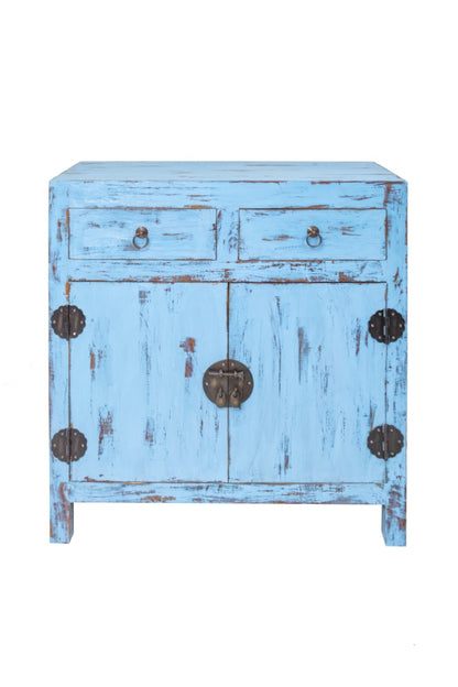Beijing cabinet, boho furniture handmade by Balinese artisans