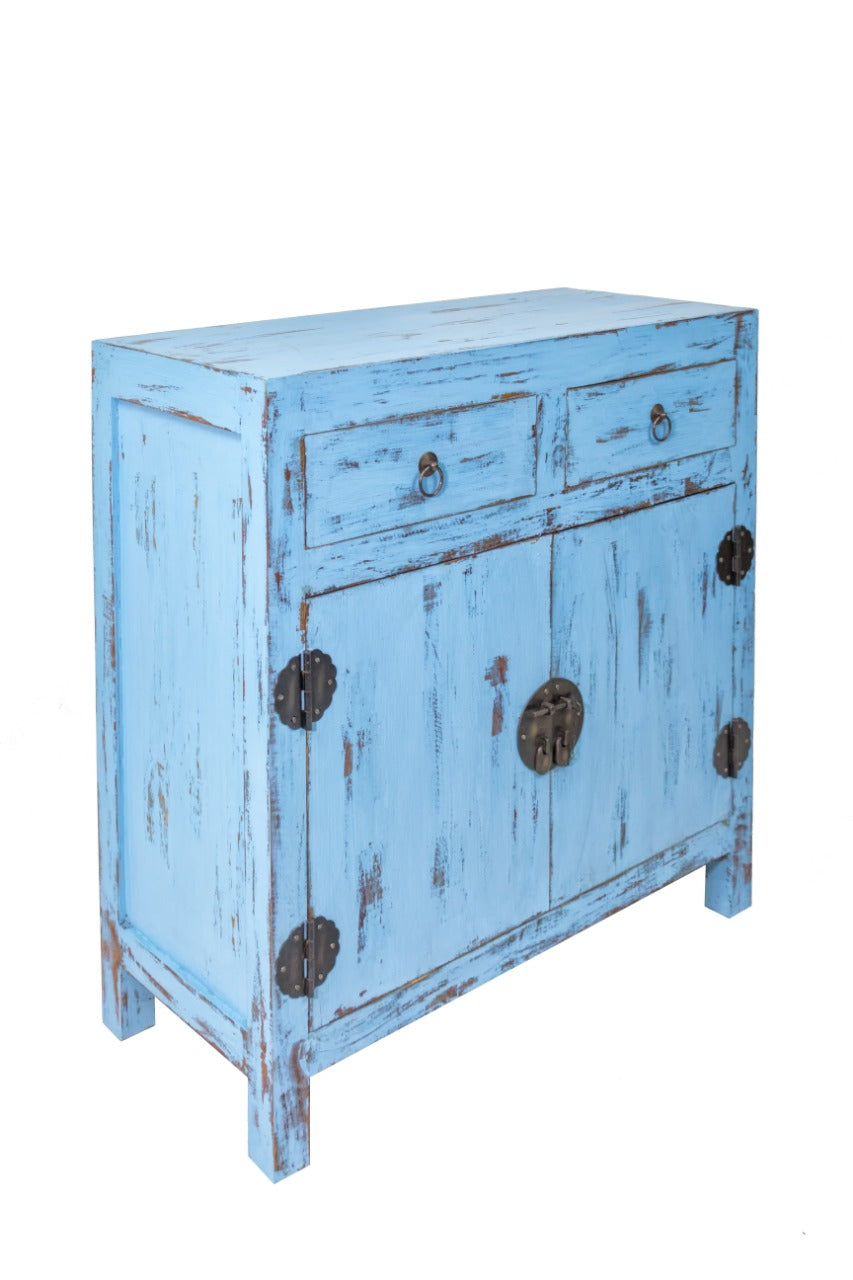 Handcrafted mahogany cabinet – Beijing, boho furniture from BaliSouk
