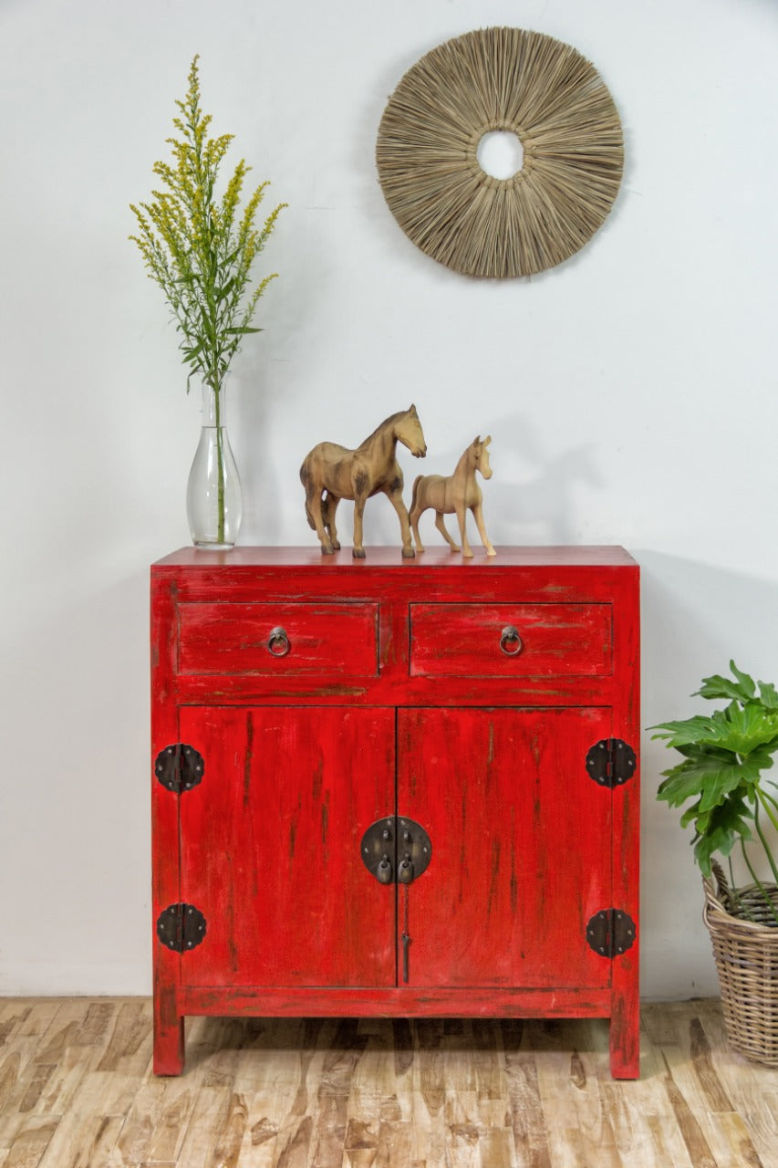 Mahogany cabinet – Beijing, natural natural materials in boho style